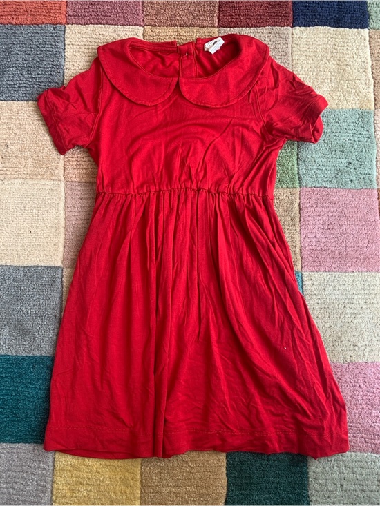 kate quinn Other - 3T Kate Quinn Red Girls’ Dress with Peter Pan Collar Bamboo